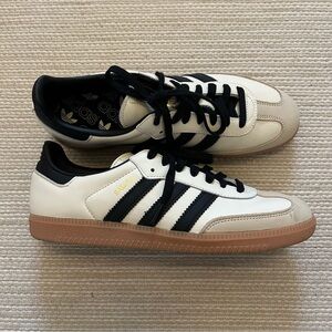 Adidas Sambas, Sand, Size 9.5